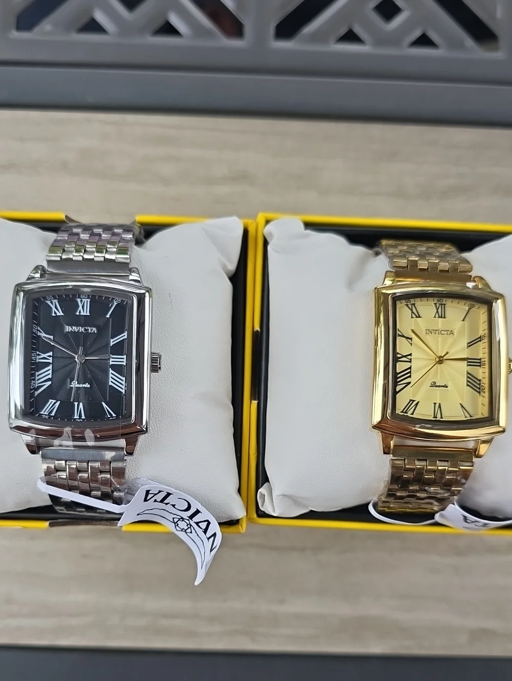 760. Pair Of Men's Invicta Watches